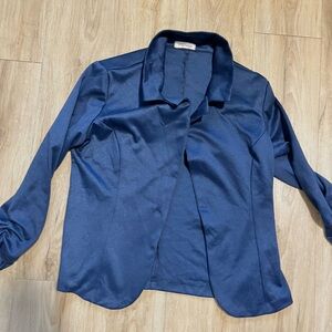Elegant Navy Blue Blazer